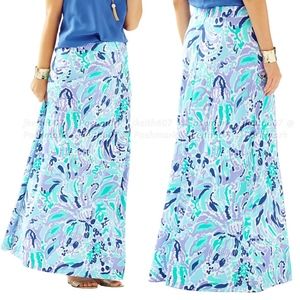 **SOLD**Lilly Pulitzer Nola A-Line Maxi Skirt SZ M